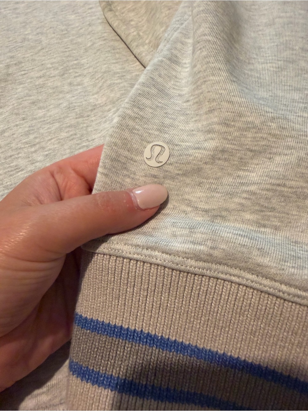 Lululemon Perfectly Oversized Ringer Crew - Picture 5 of 5